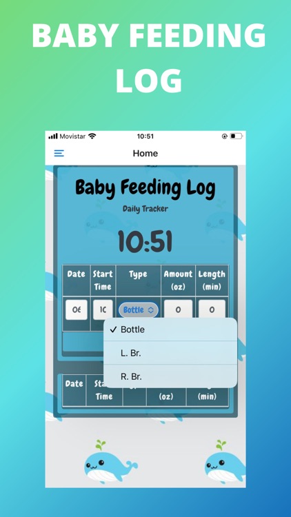 Baby Feeding Log App
