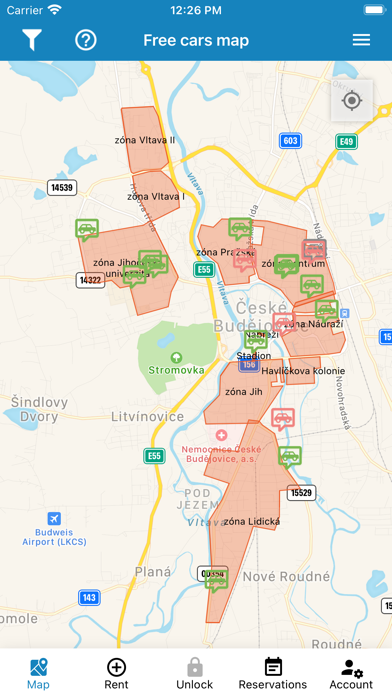 GoDrive CZ Screenshot