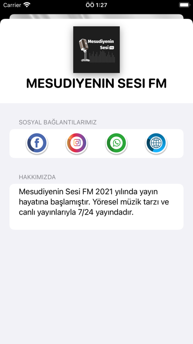 Mesudiyenin Sesi FM Screenshot