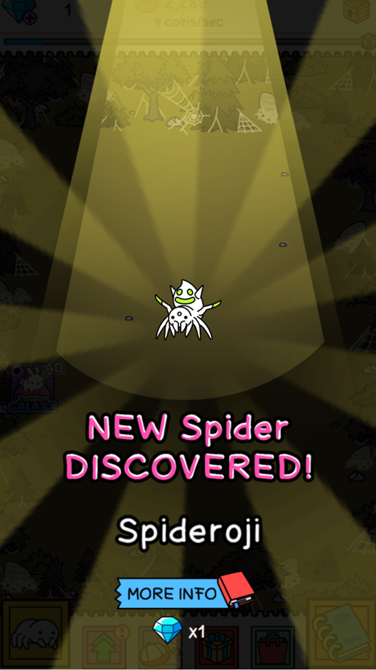 #2. Spider Evolution: Idle Game (iOS) 由: TPG TECNOLOGIA DA INFORMACAO LTDA