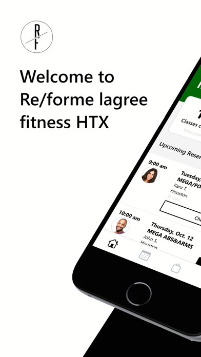 Re/forme lagree fitness HTX Screenshot