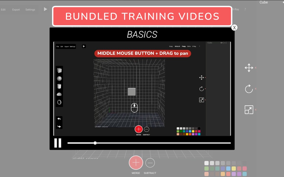 #4. Claydo:Easy 3D Modelling (macOS) 由: Arjun Gupte