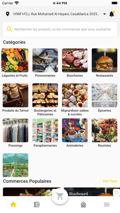 Screenshot 1 of Foodax App