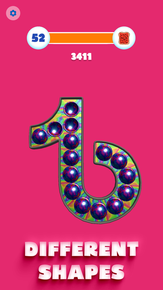 #2. Pop It 3d-ASMR relaxing games (iOS) By: Weave App's LTD