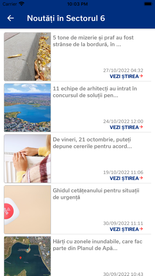 #5. eSector 6 (iOS) 由: Primaria Sectorului 6