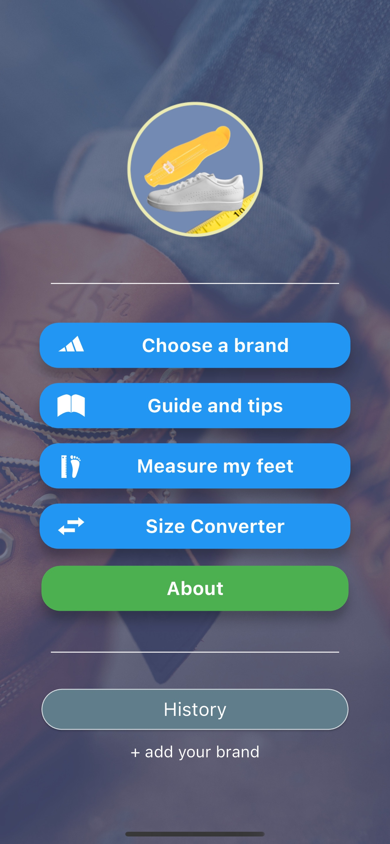 Shoe Size Meter - feet length