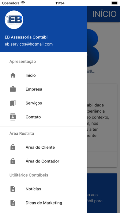 EB Assessoria Contabil Screenshot