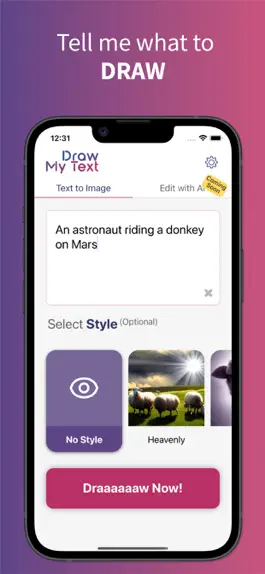 Game screenshot DrawMyText - AI Image Creator mod apk