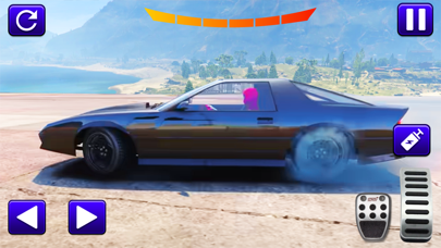 Superhero Car Stunt Racing 3D Screenshot