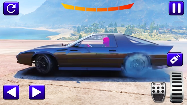 Superhero Car Stunt Racing 3D