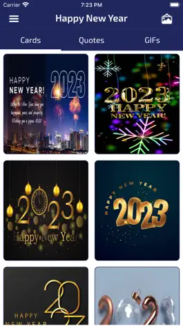 Game screenshot New Year Wishes & Cards mod apk