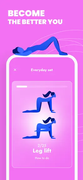 Game screenshot GodInBed: home workout anytime mod apk