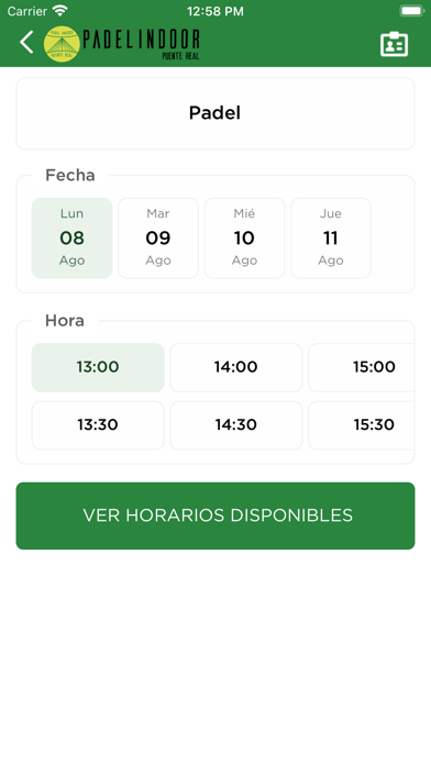Padel Indoor Puente Real Screenshot
