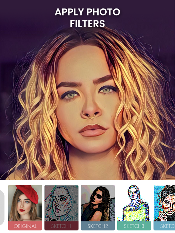 Sketch PhotoEditor - Sketch iPad screenshot 5 - Photo & Video app