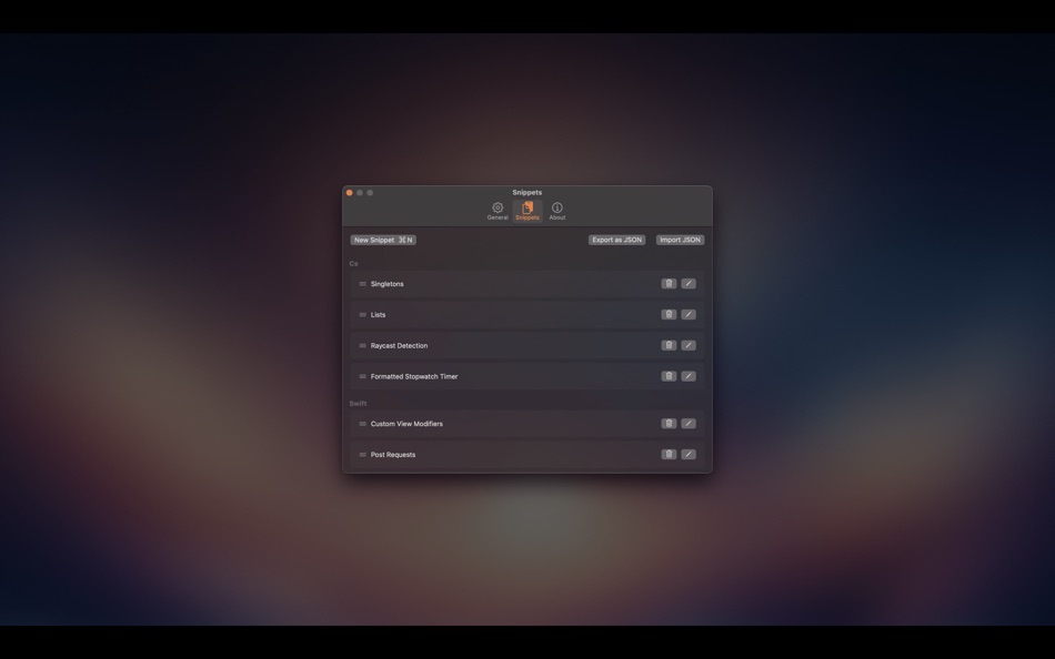 #2. CodeSnippy (macOS) بواسطة: FirstForm