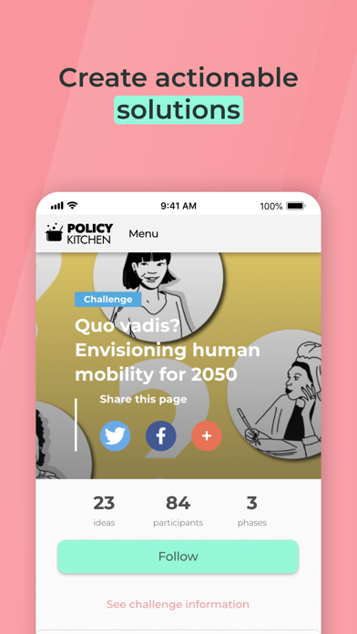 Policy Kitchen Screenshot