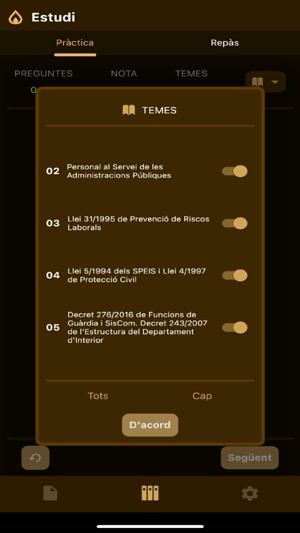 Acadèmia Bombers - Oposicions