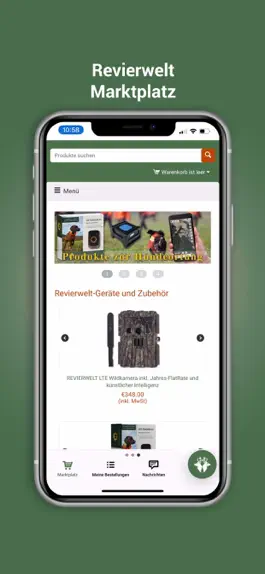 Game screenshot REVIERWELT: Marktplatz hack