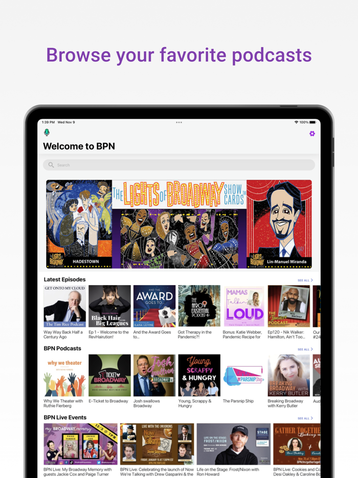 Broadway Podcast Network