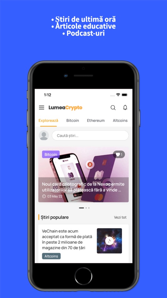 #2. Lumea Crypto (iOS) بواسطة: WINNER PATH SRL
