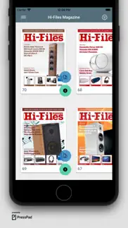hi-files magazine app iphone screenshot 1