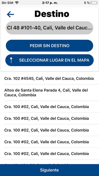Ovniapp Pasajero Screenshot