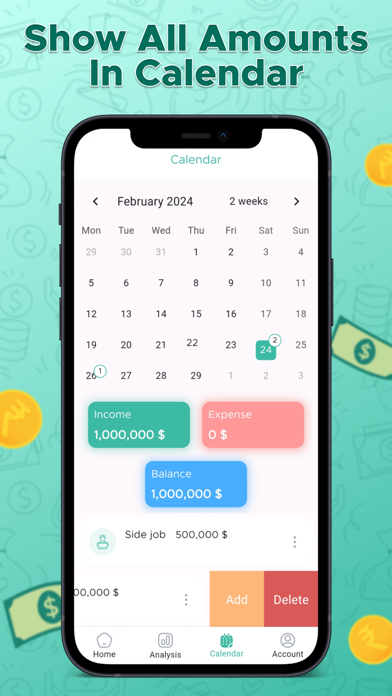 Pocket Finance Tracker Screenshot