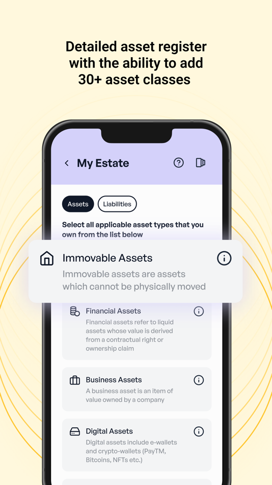 #3. Yellow, Will-making made easy (iOS) 来自: Digital Succession Solutions Private Limited