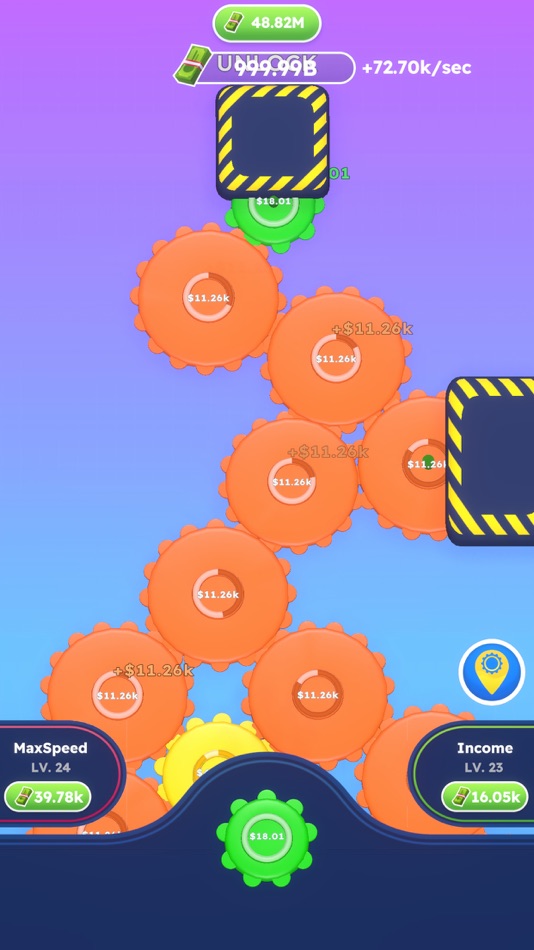 #8. Cogs Clicker (iOS) Podle: Ali Said Yuksel