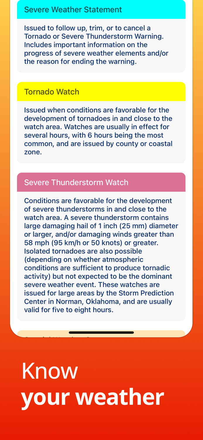Weather Alerts Severe Storm