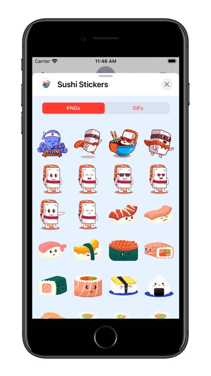 Sushi - GIFs & Stickers
