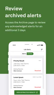 quest lab alert for physicians iphone screenshot 4