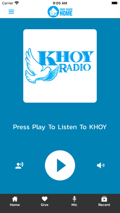 KHOY Catholic Radio Screenshot