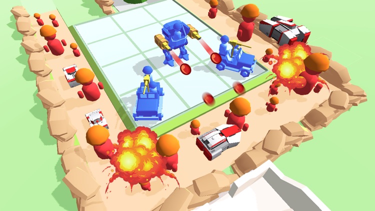 Toy army: Merge Defense screenshot-4
