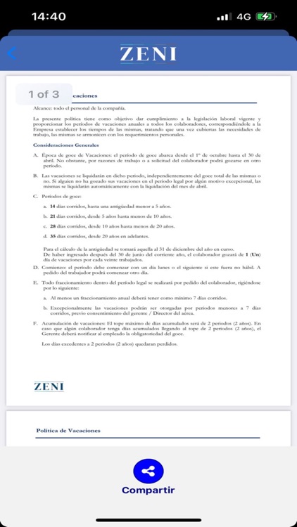 ZENI - Recibo Digital screenshot-3