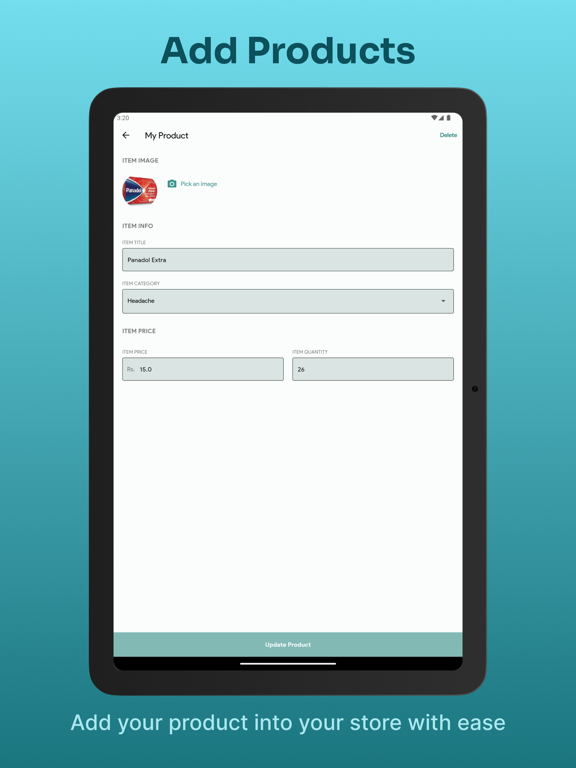 PharmEazy Seller iPad screenshot