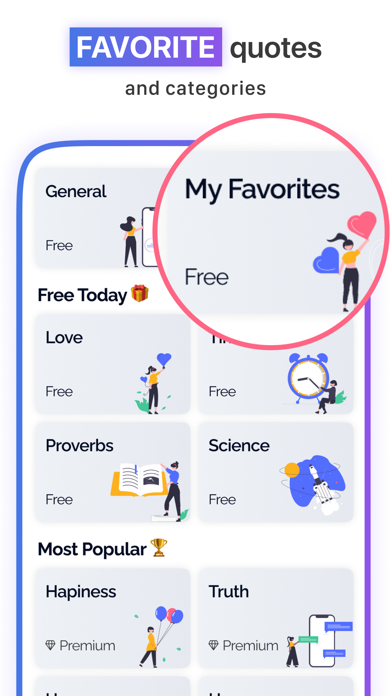 Unique Quotes for Inspiration Screenshot