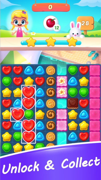 Candy Bomb Match 3 Games Screenshot