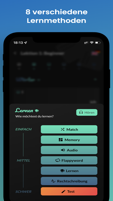 Vokabo - vocabulary coach Screenshot