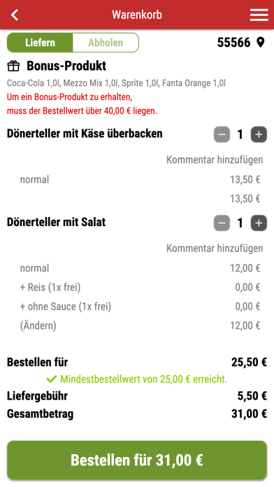Pizzeria Bella Türkiye Screenshot