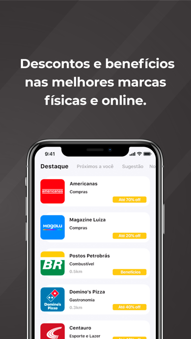 Clube de Benefícios Múltipla Screenshot