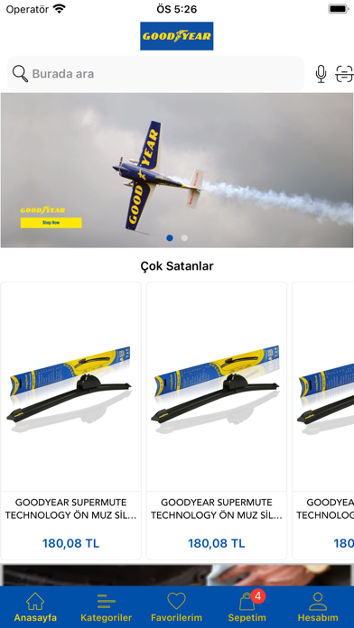 Goodyear Oto Aksesuar Screenshot