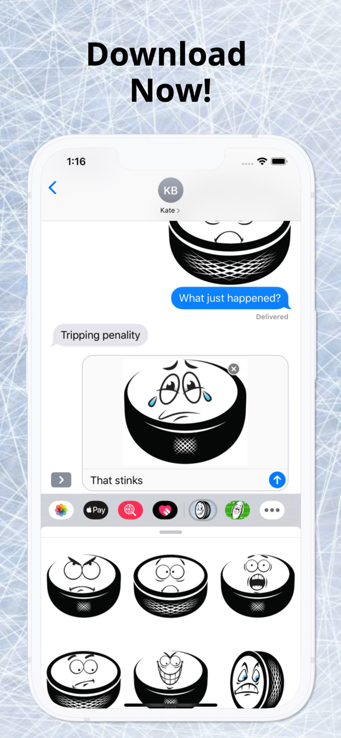 Ice Hockey Puck Emojis
