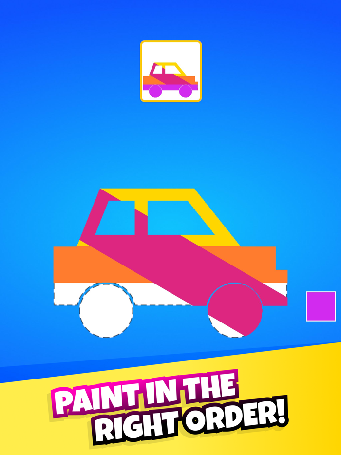 Color Shape Layering Puzzle