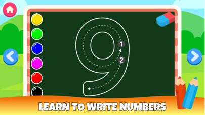 Learn flashcards numbers 1-20 Screenshot