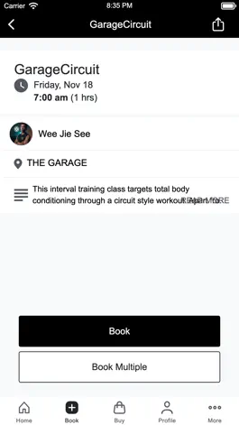 Game screenshot GARAGE Fitness hack