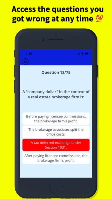 Real Estate Exam Prep Pro Screenshot
