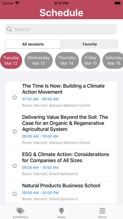 Natural Products Expo West Screenshot