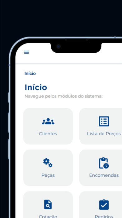 Caio Portal Mobile Screenshot