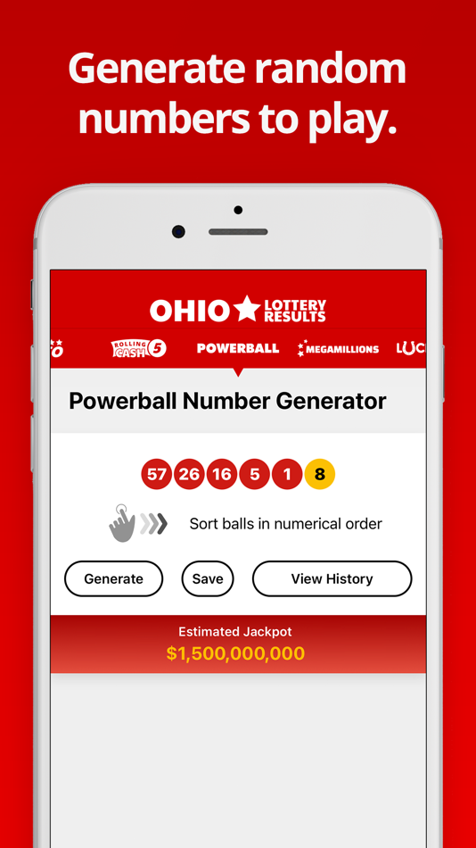 #4. Ohio Lottery Numbers (iOS) 由: The Lottery Company